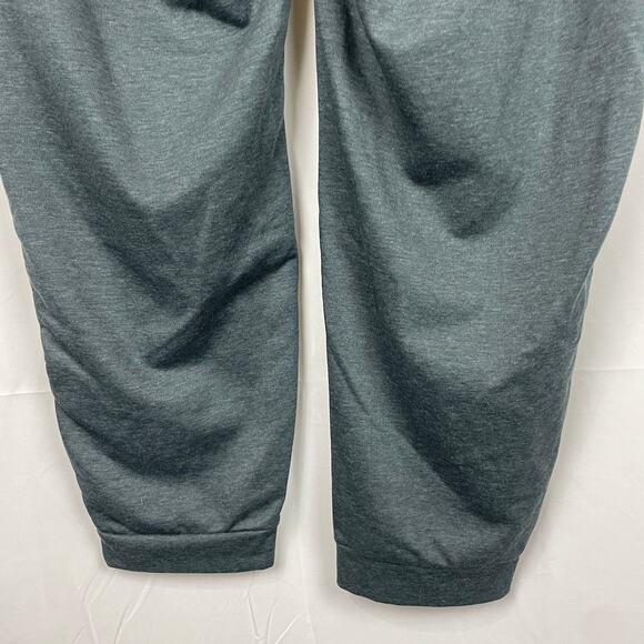 Adidas Essential Cotton Fleece Jogger Pant Dark Charcoal Gray HE2610 Size 2XL - Picture 7 of 9